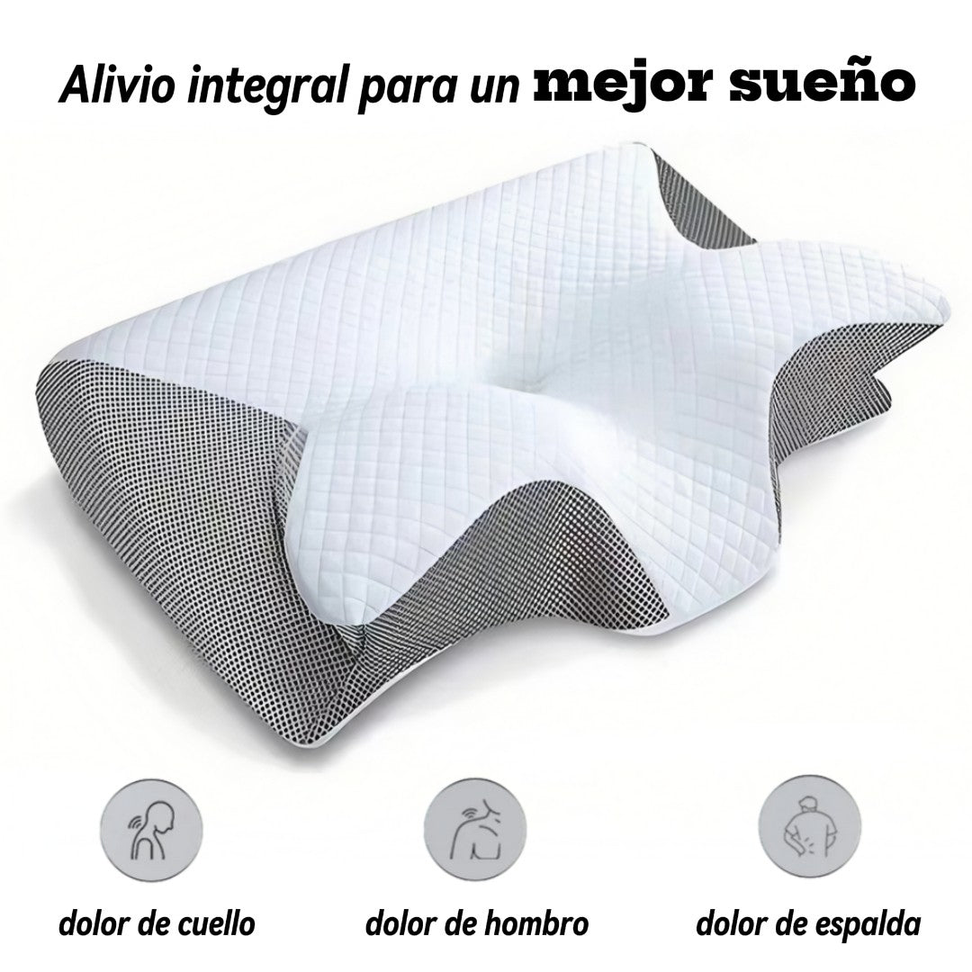 Almohada cervical COMFOY: alivia Cuello, Hombros y Espalda